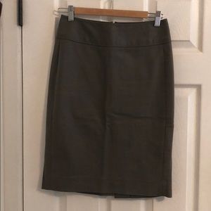 Charcoal grey Pencil skirt